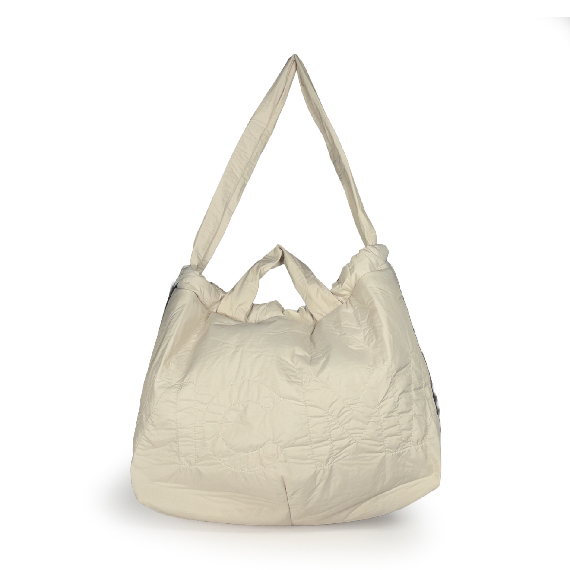 Penelope<br>Zaino borsa logato  panna