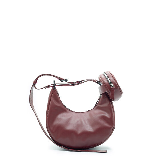 Glenda<br />Borsa a tracolla rosso scuro