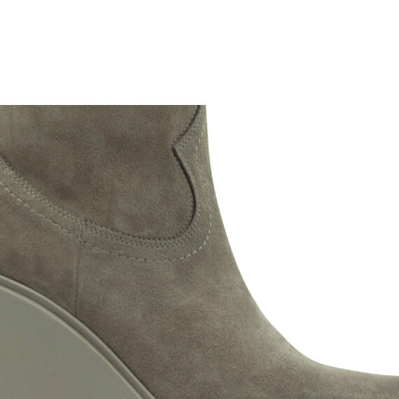 Tetrix Sand Stretch Split Leather Half Boots