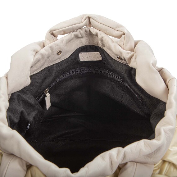 Rose Big<br>Sacca  maxi con rose panna