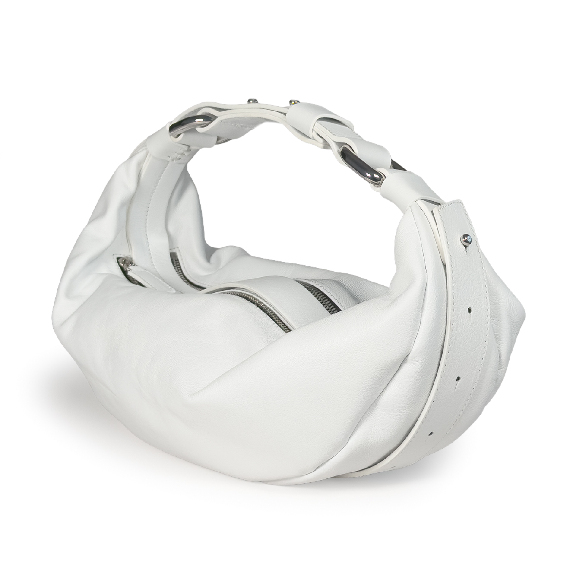 Abigail<br>Hobo bag white