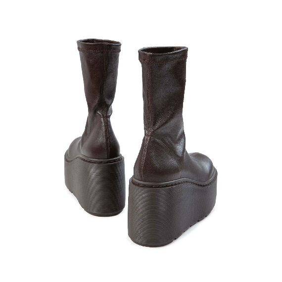 F20 Zeppa Stripy-Tronchetto testa di moro