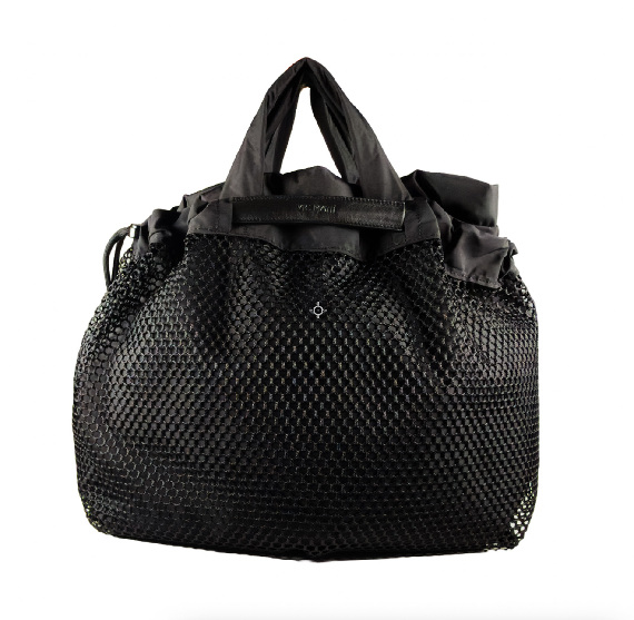 Patry<br>Maxi Borsa nera rete e nylon