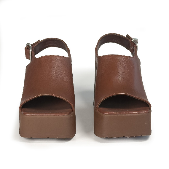 K10_Block<br>Wedge sandal ebony