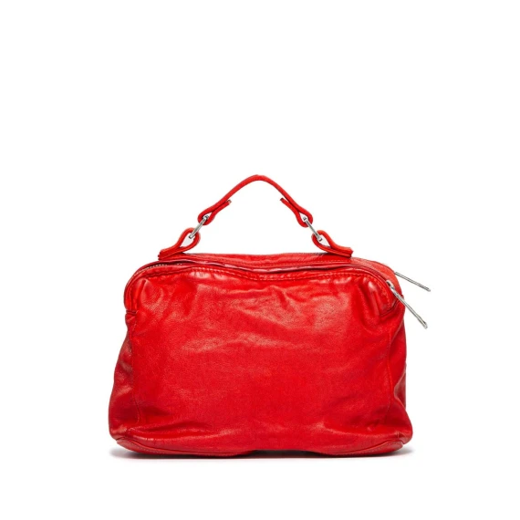 bauletto SCILLA in pelle rossa