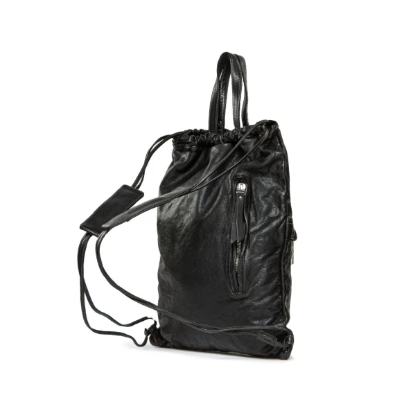zaino MINO in pelle nera