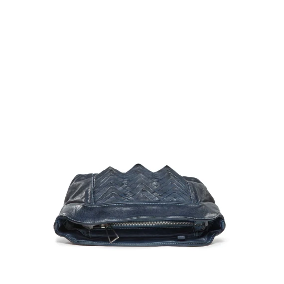 tracolla LEDA MANIS in pelle mare