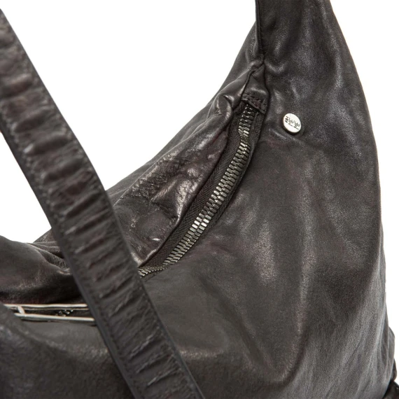 monospalla ARTU in pelle nera