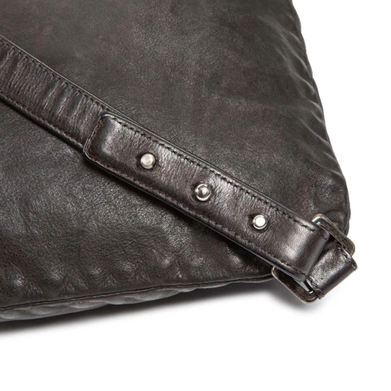 monospalla ARTU in pelle nera