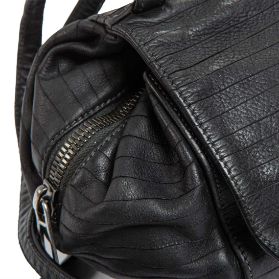 tracolla BICE ARPA in pelle nera