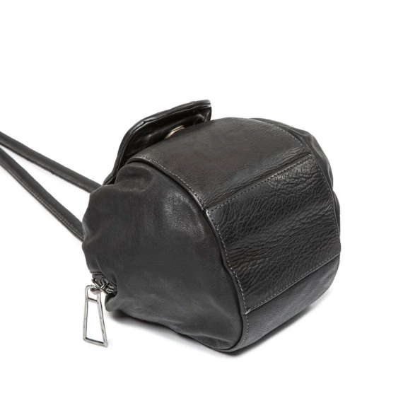 tracolla BICE NODI in pelle nera