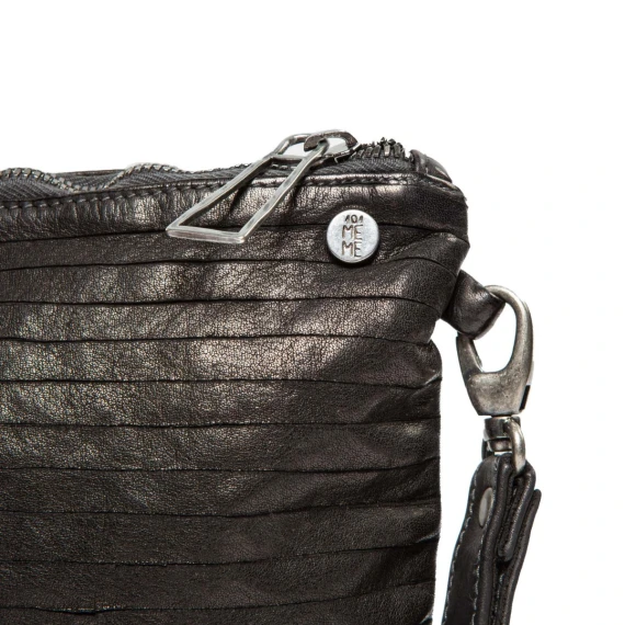 clutch GEA ARPA in pelle nera