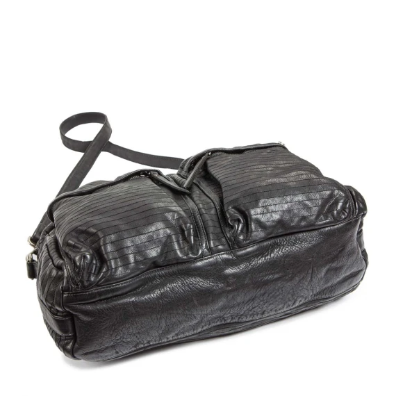 cartella MORFEO ARPA in pelle nera