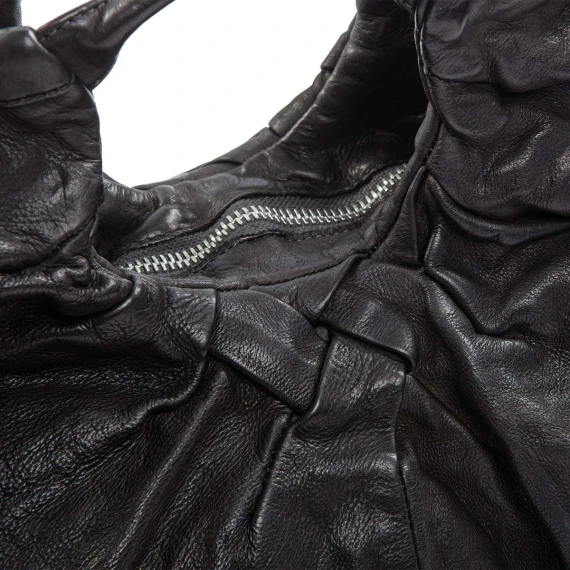 shopper SISSY in pelle nera