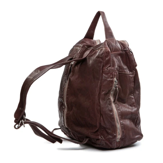 zaino TIZIANO in pelle marrone