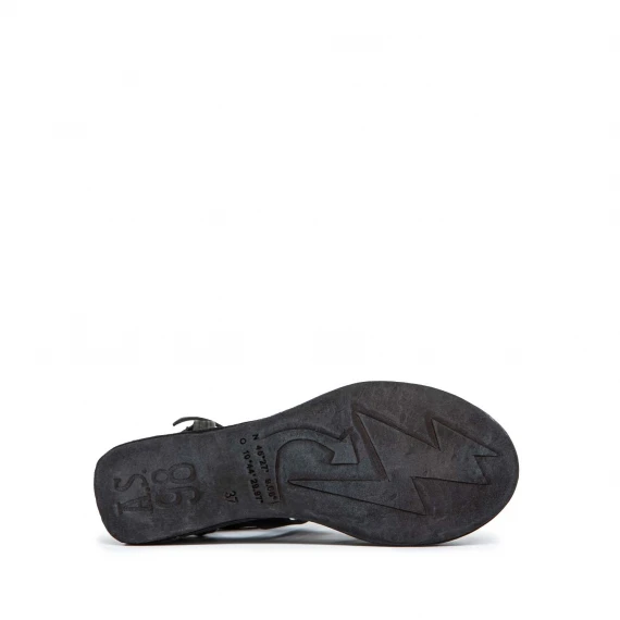 sandali LAGOS in pelle nera