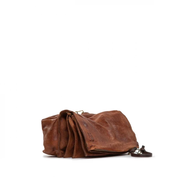 pochette in pelle cuoio