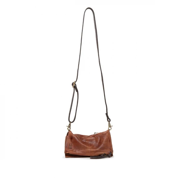 pochette in pelle cuoio
