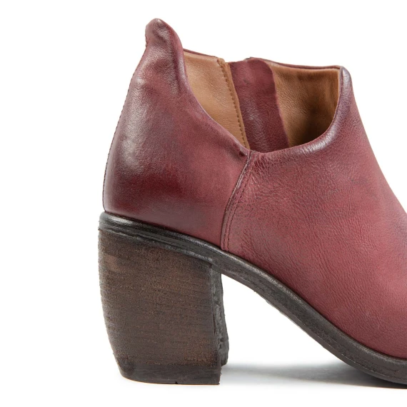 accollato RITHM in pelle rosso madera