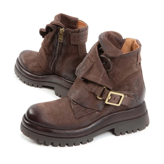 biker DIBLA in pelle ebano