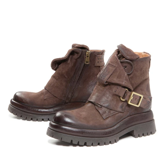 biker DIBLA in pelle ebano