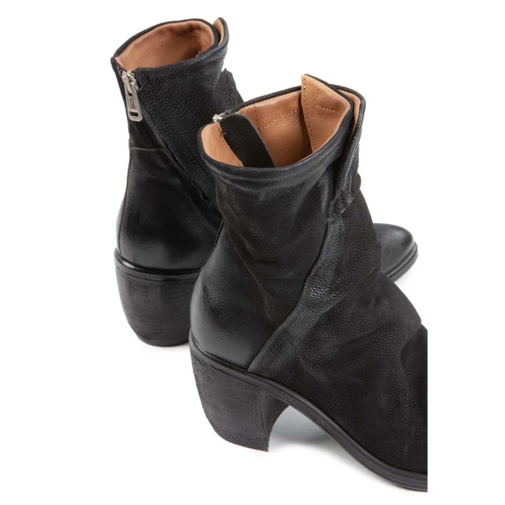 tronchetti RITHM in camoscio nero