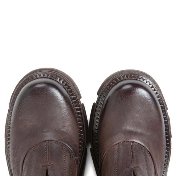 slipon LANE in pelle ebano