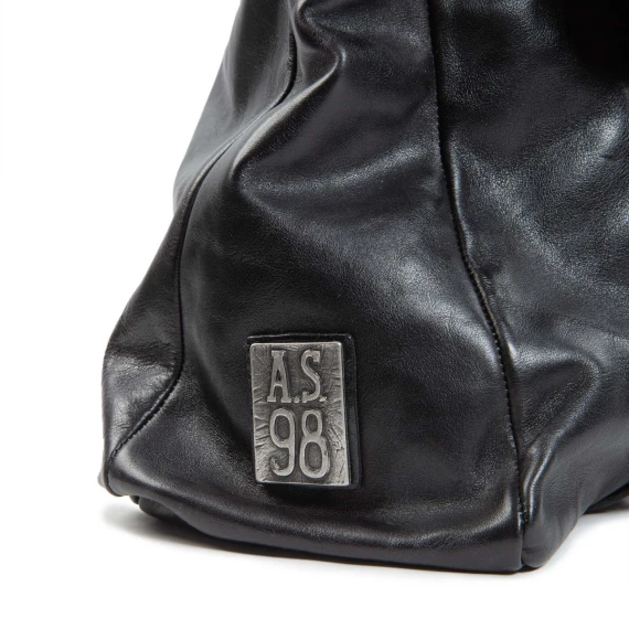 cartella SEBASTIAN in pelle nera