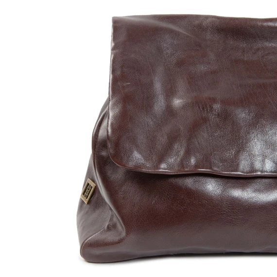 cartella JESSYE in pelle ebano