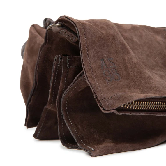 clutch MARGARET in camoscio ebano