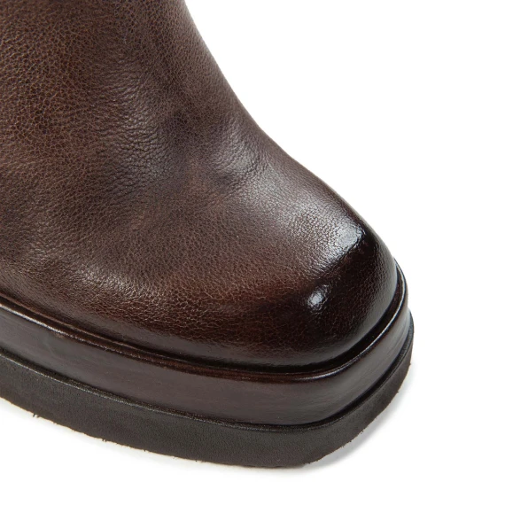 accollato VIVENT in pelle ebano