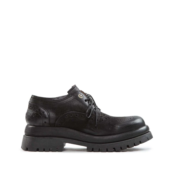 stringata DIBLA in pelle nera