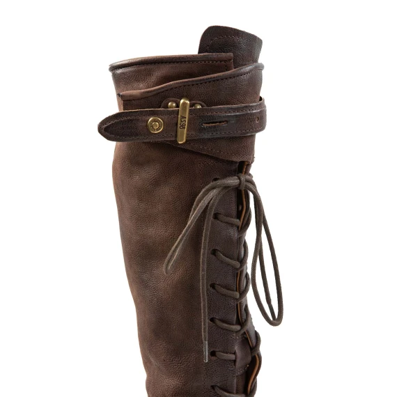 stivali EASY in pelle ebano