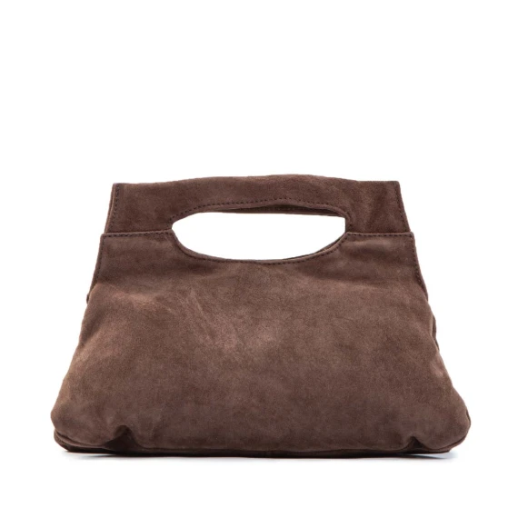 cartella calamita in camoscio ebano