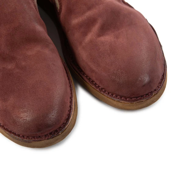 slipon in camoscio cuoio