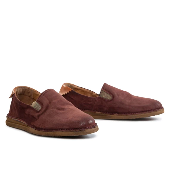 slipon in camoscio cuoio