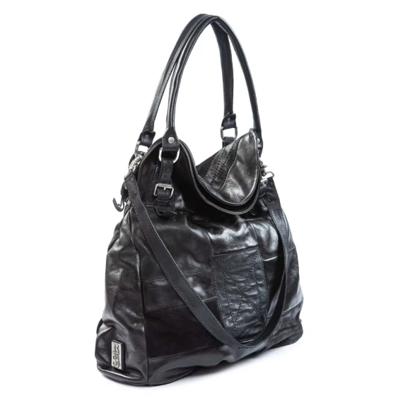 shopper PATCHWORK black