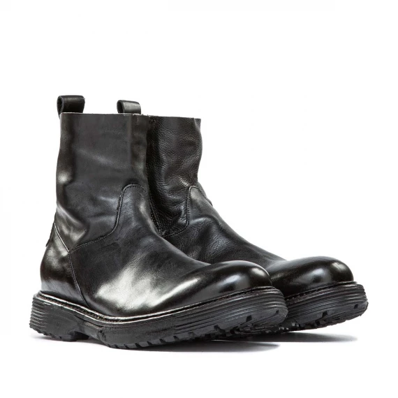 polacco REPUNK in pelle nera