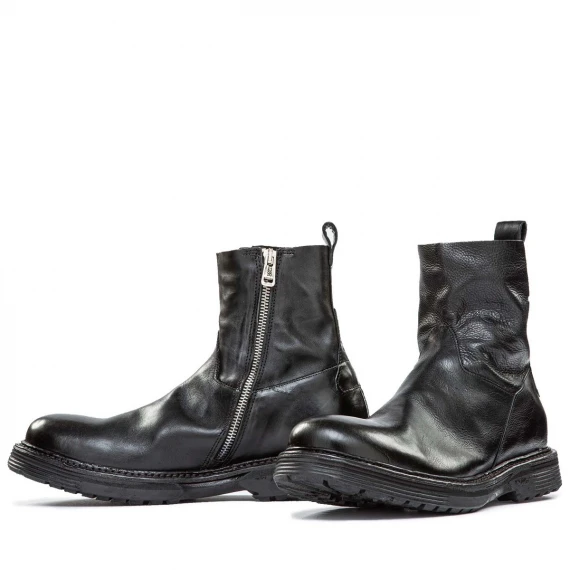 polacco REPUNK in pelle nera