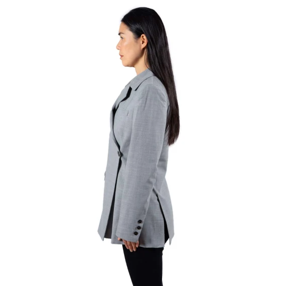 blazer ANNA in tessuto grigio