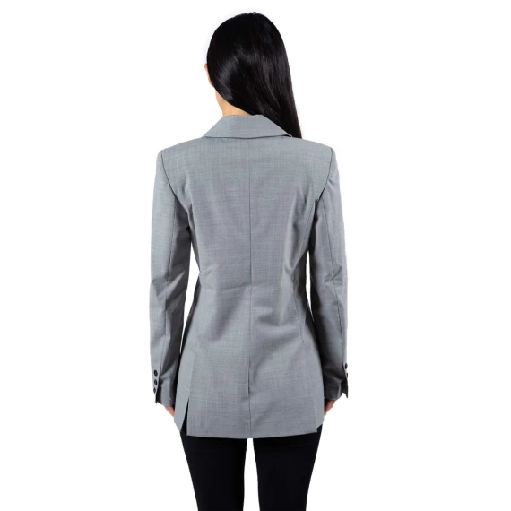 blazer ANNA in tessuto grigio