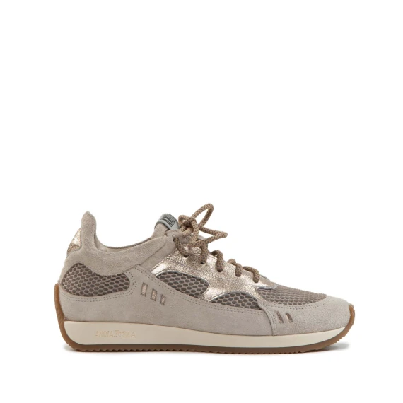 sneakers HOTY in pelle ghiaccio