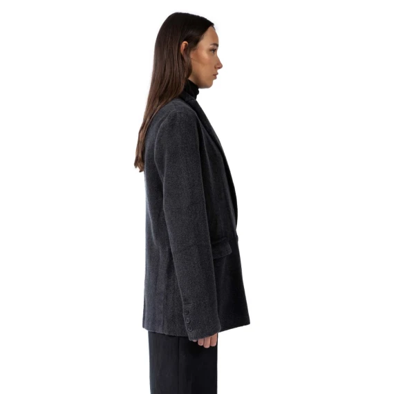 giacca doppiopetto in panno di cashemere