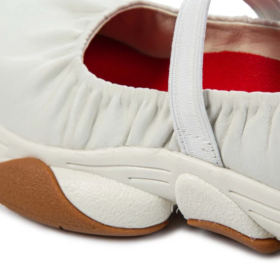 bebe KARTS in pelle panna