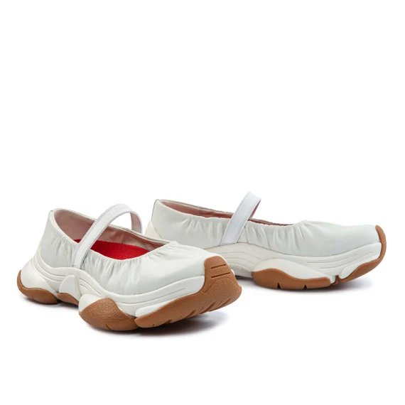 bebe KARTS in pelle panna