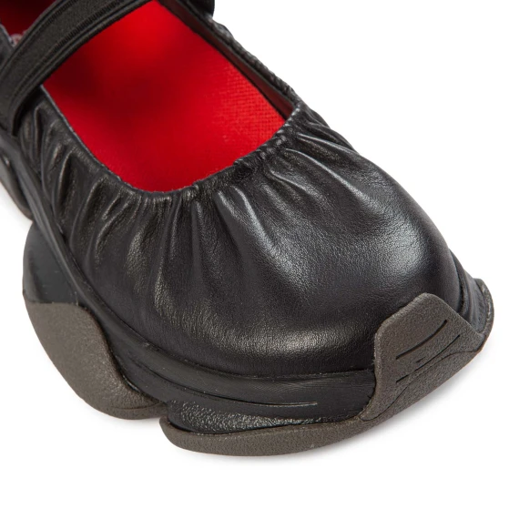 bebe KARTS in pelle nera