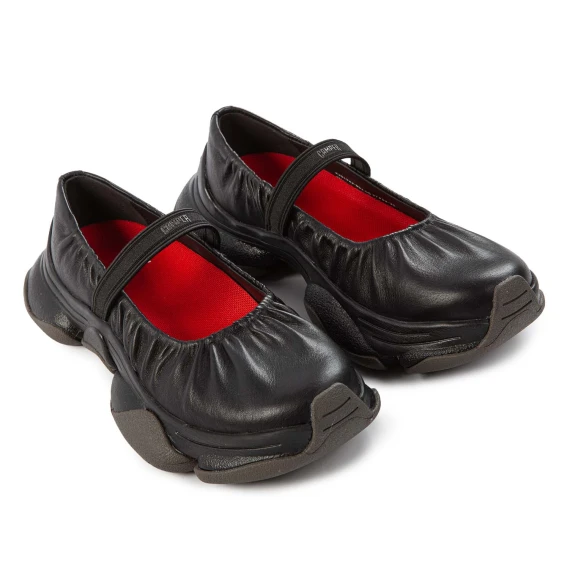 bebe KARTS in pelle nera