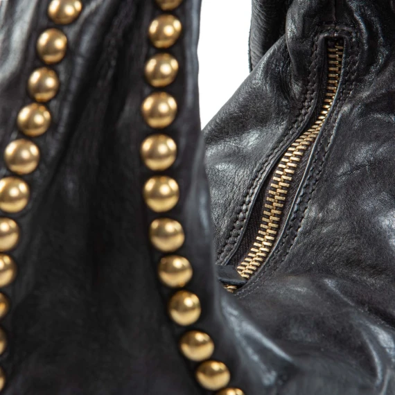 monospalla MARISA tondo con borchie