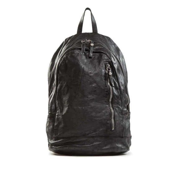 zaino FRASSINO in pelle nera