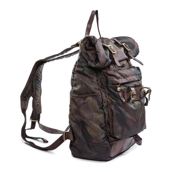 zaino TIGLIO in tessuto marrone